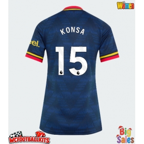 Arsenal Ezri Konsa #15 Replica Away Stadium Shirt for Women 2026-27 Short Sleeve
